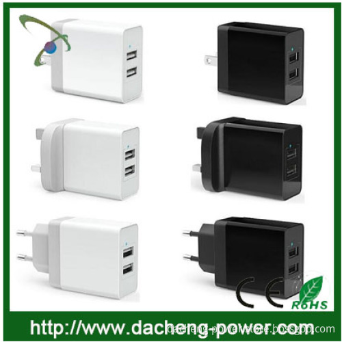 High quality uk travel adapter with usb port 5V 3.4A